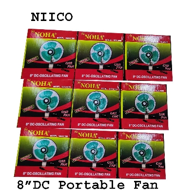 Picture of 12V DC Portable Oscillating 8" Fan -NOAH
