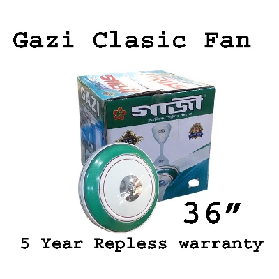 Picture of Gazi Clasic 36 Inch Ceiling Fan -5 Year Repless Warranty
