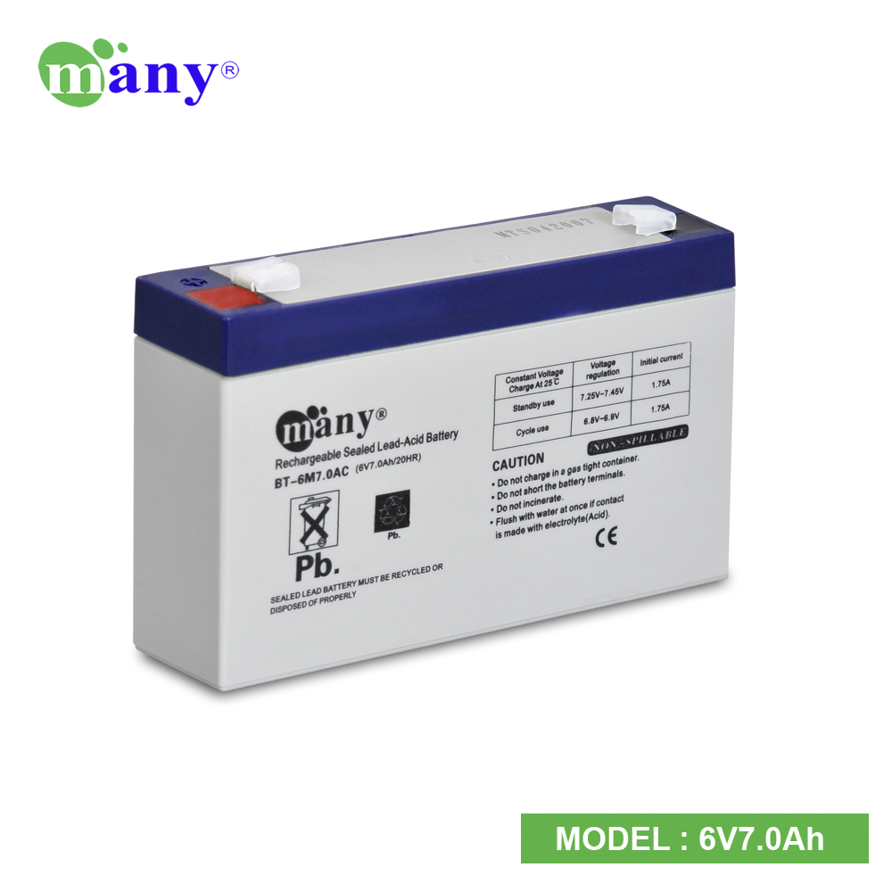 Picture of Charger fan Rechargeable Battery Maintenance free Model-6V 7.0Ah