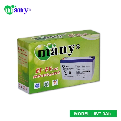 Picture of Charger fan Rechargeable Battery Maintenance free Model-6V 7.0Ah