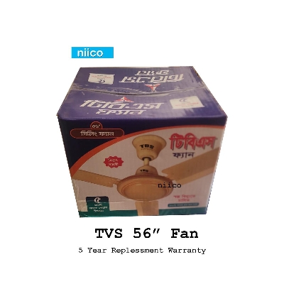 Picture of TVS Heavy Duty Exclusive Ceiling Fan: 56 INCH-03 Blades - 5 Year Repless Warranty