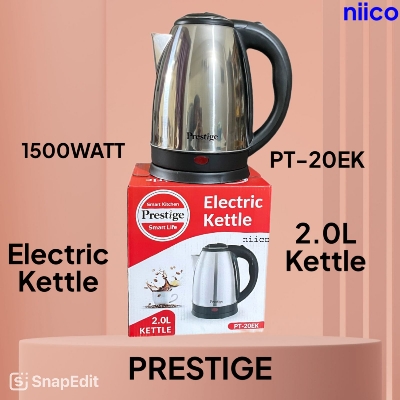 Picture of Prestige Heavy Duty Electric Kettle Model - PT-20EK = 2.0 Liter (1 Years Warranty)