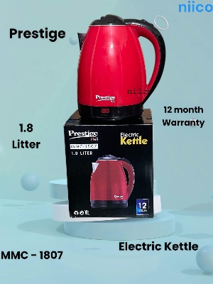 Picture of Prestige Heavy Duty  Electric Kettle Model: MMC 1807= 1.8  Liter Double Part (1 Years Warranty)