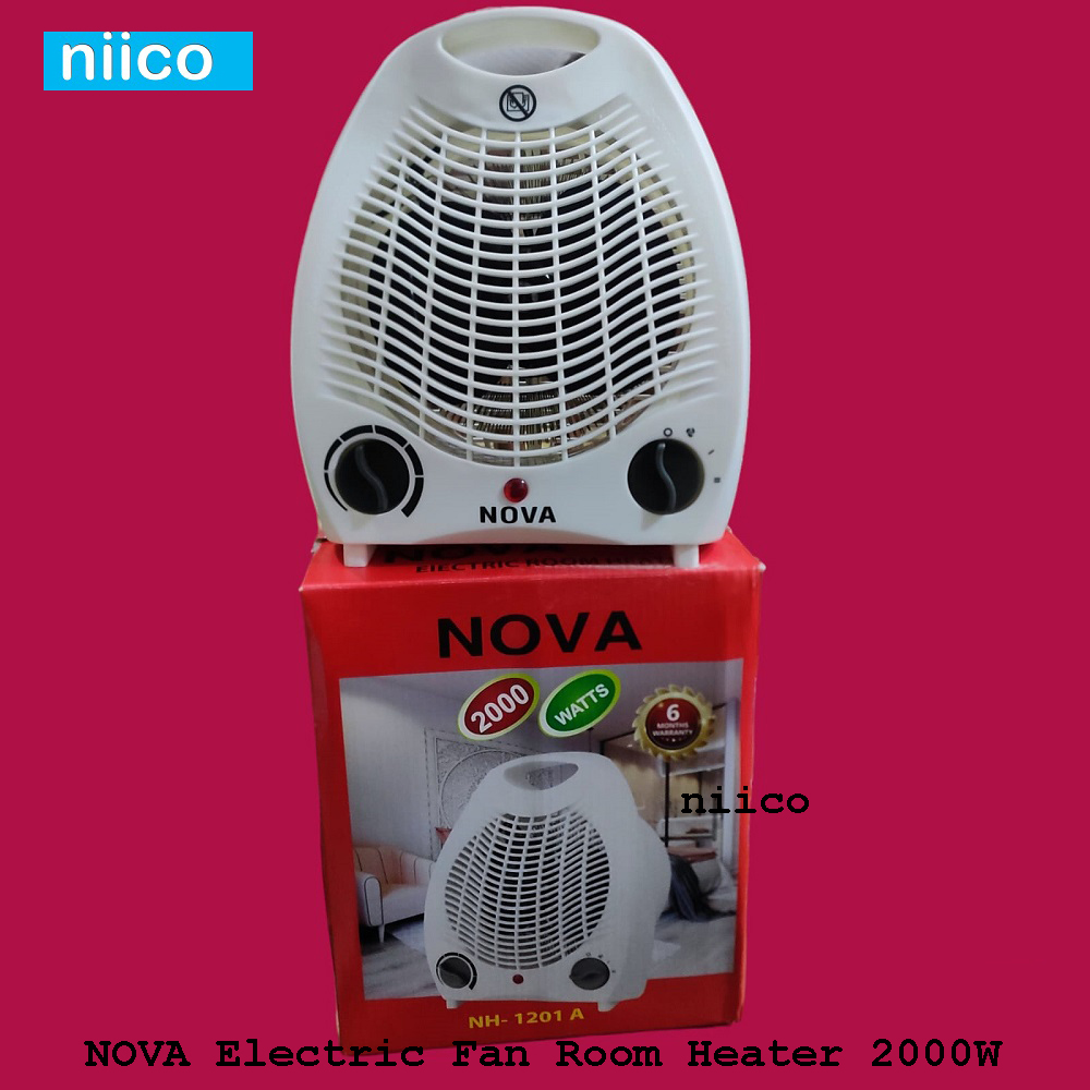 Picture of NOVA Heavy Duty Electric Fan Room Heater 2000W Model: NH-1201A( 6 Month Warranty )