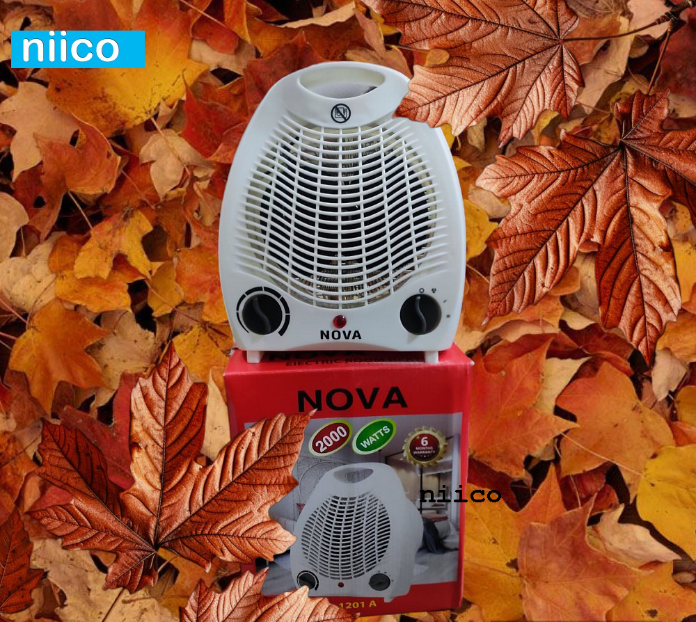 Picture of NOVA Heavy Duty Electric Fan Room Heater 2000W Model: NH-1201A( 6 Month Warranty )