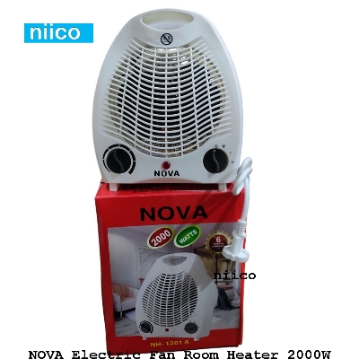 Picture of NOVA Heavy Duty Electric Fan Room Heater 2000W Model: NH-1201A( 6 Month Warranty )