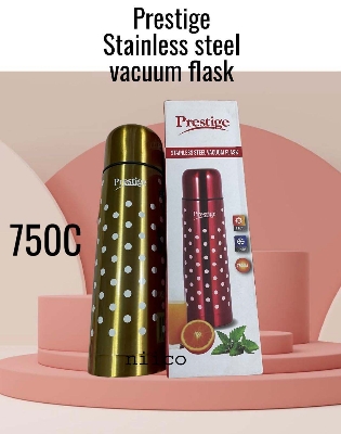 Picture of Prestige Heavy duty Vacuum Flask 750ML ALL STEEL HOT/COLD WATER FLASK/TEA FLASKS/VACUUM BOTTLE