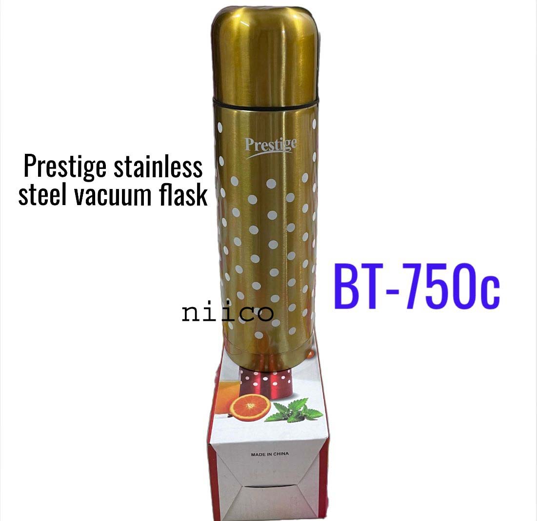 Picture of Prestige Heavy duty Vacuum Flask 750ML ALL STEEL HOT/COLD WATER FLASK/TEA FLASKS/VACUUM BOTTLE