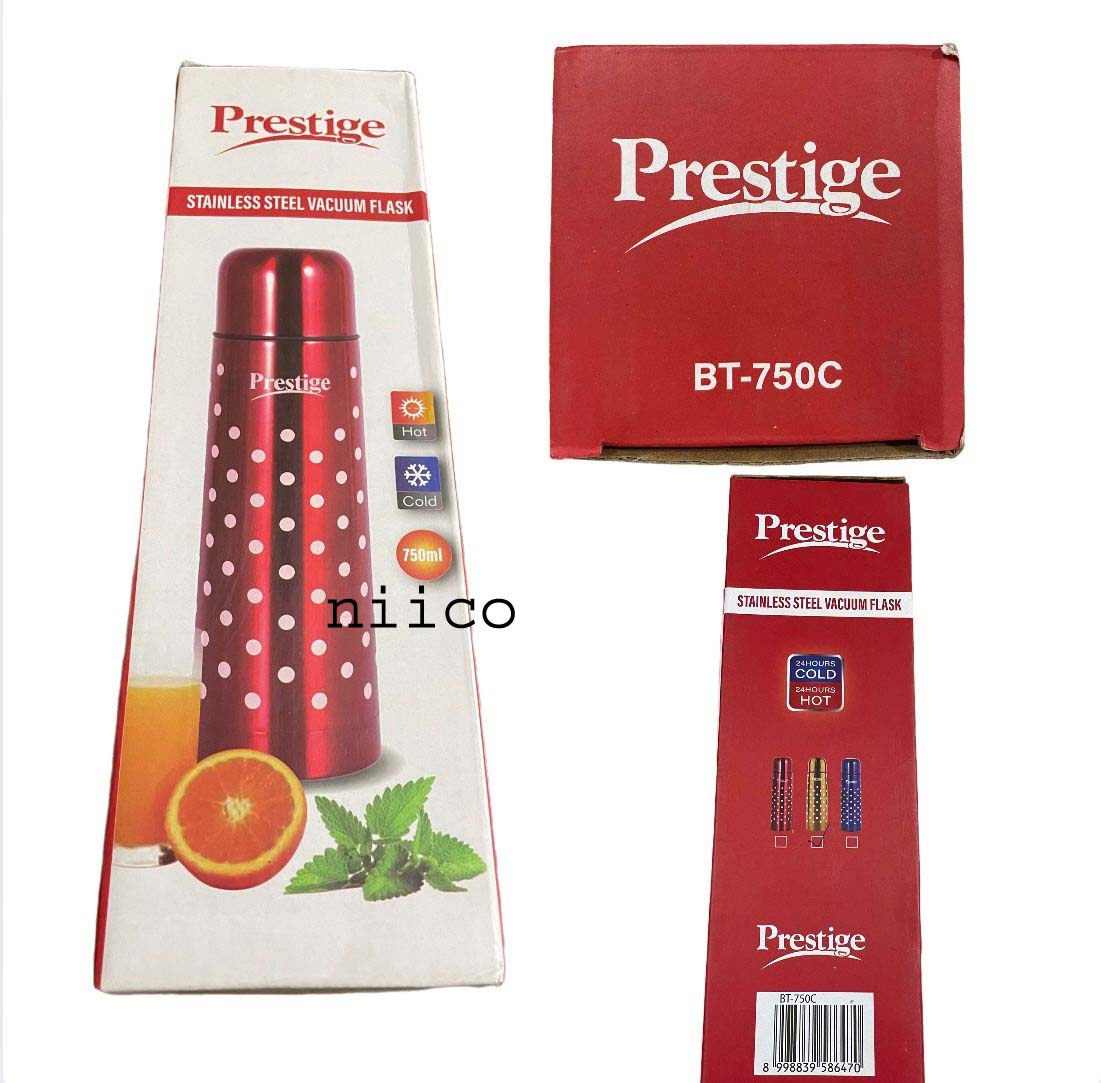 Picture of Prestige Heavy duty Vacuum Flask 750ML ALL STEEL HOT/COLD WATER FLASK/TEA FLASKS/VACUUM BOTTLE
