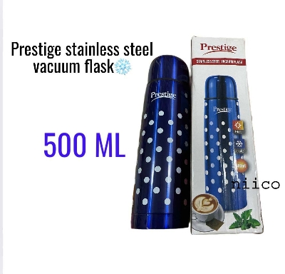 Picture of Prestige Heavy duty Vacuum Flask 500 ML ALL STEEL HOT/COLD WATER FLASK/TEA FLASKS/VACUUM BOTTLE