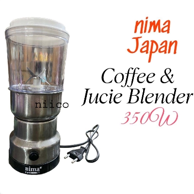 Picture of Nima Heavy Duty Electric Blender 2 In 1 Electric Spice Grinder & Juicer With  Stainless Steel Bowl -5 year Lifetime