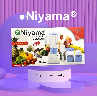 Picture of MXT-10-300 Watt Heat Protector  HIGH SPEED ENERGY EFFICIENT  MOTOR 4 IN 1 ELECTRIC Heavy Duty Mixer Blender : (1 Year Warranty)