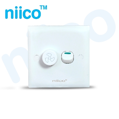 Picture of NIICO Classic Heavy Duty Fan Dimmer Wall Switch ( 2 Year Warranty)