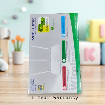 Picture of MT-LINK 300 Mbps (6XRange) (14XSpeed) Wireless Home Router Model-MT-WR950N- N300 3 Antenna Wifi Router-1 Year Warranty