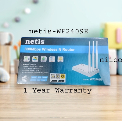 Picture of Netis 300MBPS WIRELESS N ROUTER 3 ANTENNA WITH MODEL- WF2409E  -(1 YEAR WARRTY)