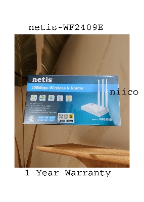 Picture of Netis 300MBPS WIRELESS N ROUTER 3 ANTENNA WITH MODEL- WF2409E  -(1 YEAR WARRTY)