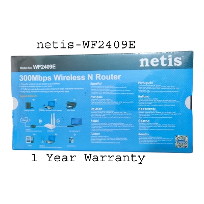 Picture of Netis 300MBPS WIRELESS N ROUTER 3 ANTENNA WITH MODEL- WF2409E  -(1 YEAR WARRTY)