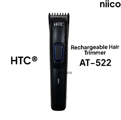 Picture of HTC Professional Rechargeable Heavy Duty  Trimmer / Beard Shaver Trimer For Men Men Model:AT-522 -Using Time -45 Minutes