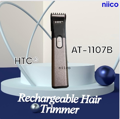 Picture of HTC Professional Rechargeable Heavy Duty  Trimmer / Beard Shaver Trimer For Men Men Model:AT-1107B -Using Time -45 Minutes