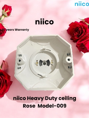 Picture of NIICO Business Class  Ceiling Rose Long Lastnig Product   Model-009 (12 PCS Combo)-10 Year Warranty