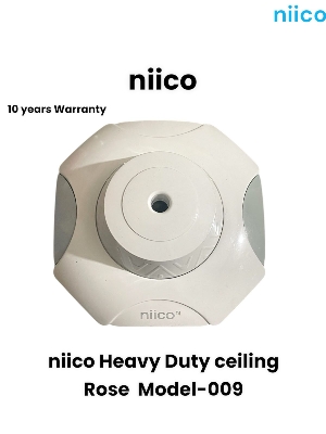Picture of NIICO Business Class  Ceiling Rose Long Lastnig Product   Model-009 (12 PCS Combo)-10 Year Warranty