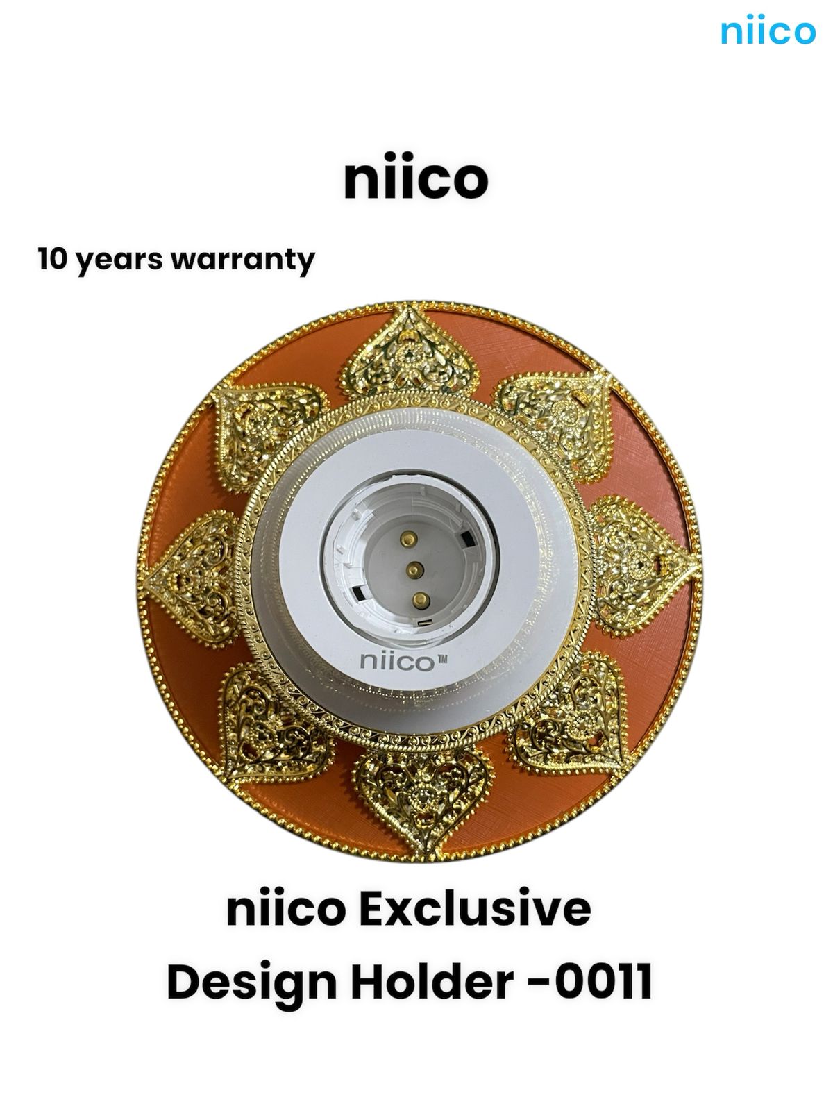 Picture of NIICO Exclusive Design 2 in 1 Batten Holder Model Star-0011 (12 PCS Combo)-10 Year Warranty