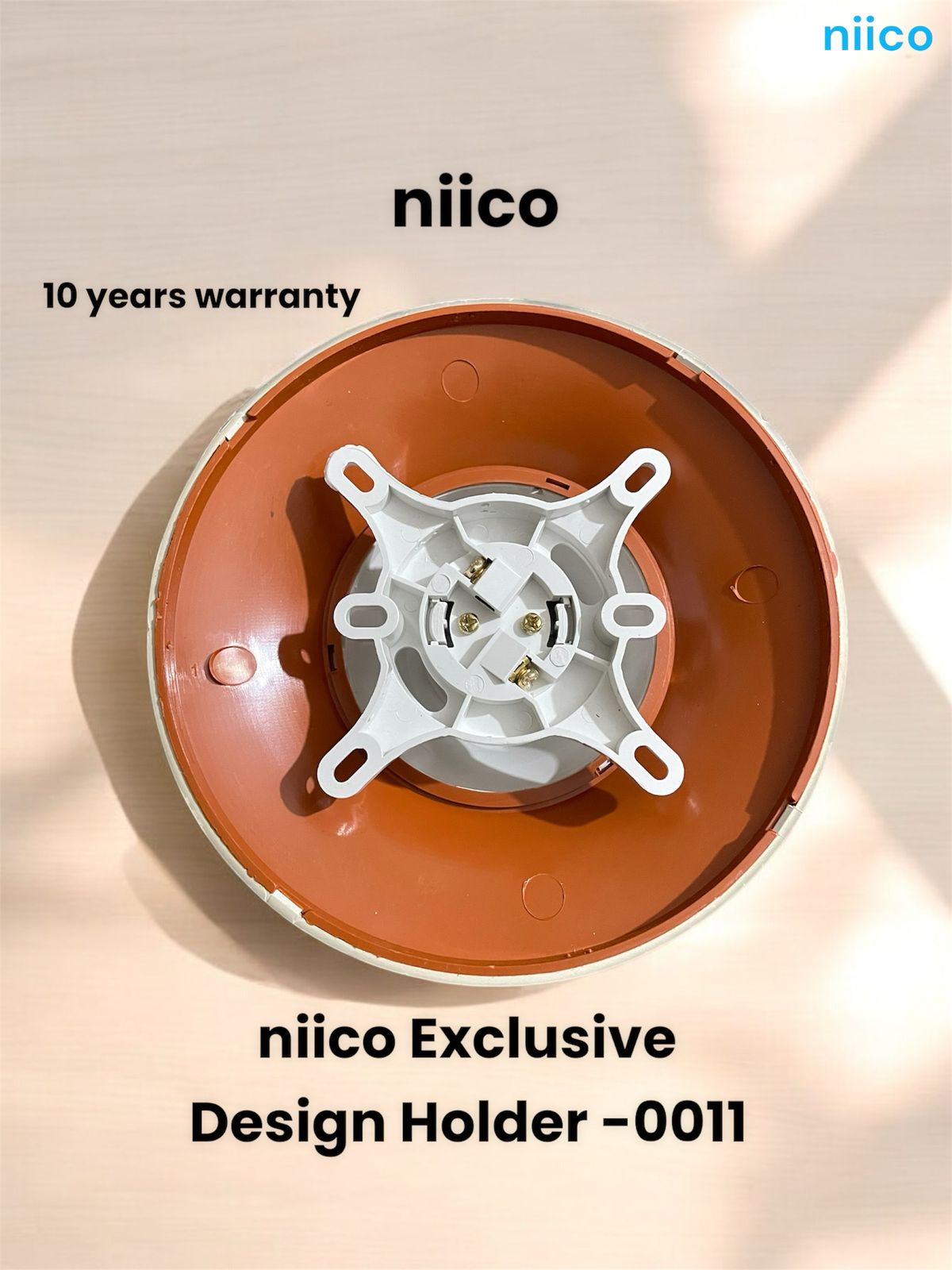 Picture of NIICO Exclusive Design 2 in 1 Batten Holder Model Star-0011 (12 PCS Combo)-10 Year Warranty