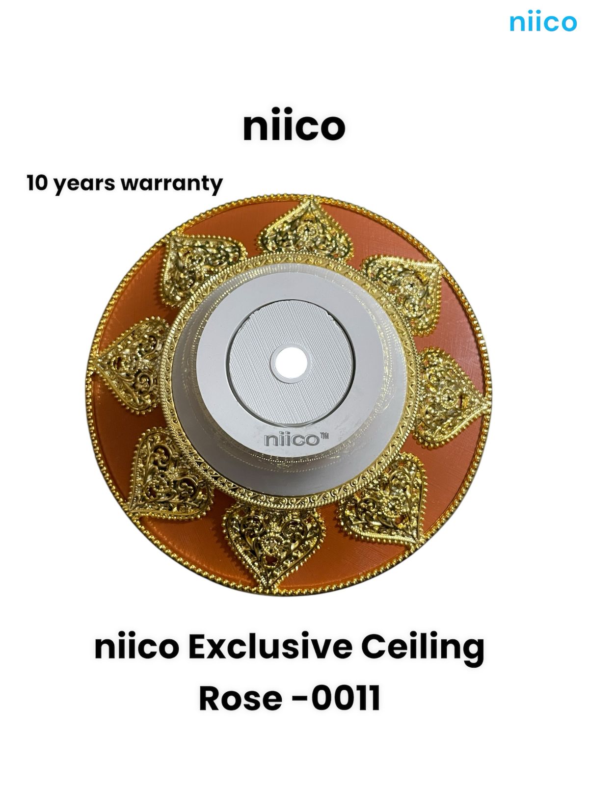 Picture of Exclusive Design 2 in 1 Ceiling Rose Model-0011 (12 PCS Combo)-10 Year Warranty