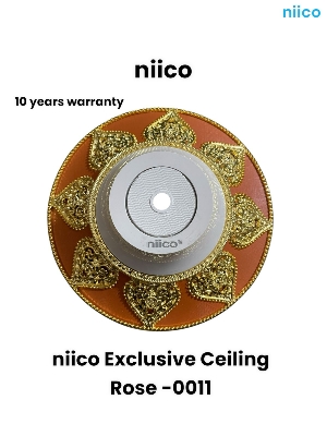 Picture of Exclusive Design 2 in 1 Ceiling Rose Model-0011 (12 PCS Combo)-10 Year Warranty