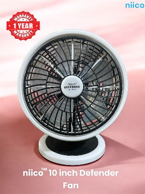 Picture of Niico Defender  হাই স্পিড মুভিং হেভি ডিউটি ডেস্ক ফ্যান-10 ইঞ্চি  With Air Circulation (এক বছরের ওয়ারেন্টি)=10 Year Life Time