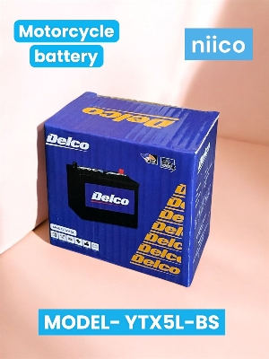 Picture of 12 Volt Motorcycle  Battery Maintenance Free Model-YTX 5L -BS (12Volt 6.5 Ah)-3 Month Warranty for=Suzuki Gixxer/ Yamaha FZ/R15/New Pulsar Bike Battery