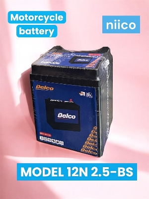 Picture of 12 Volt Hero Honda Non-Self  Motorcycle  Battery Maintenance Free Model-12N2.5-BS (12Volt 2.5Ah)-3 Month Warranty