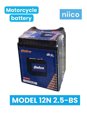 Picture of 12 Volt Hero Honda Non-Self  Motorcycle  Battery Maintenance Free Model-12N2.5-BS (12Volt 2.5Ah)-3 Month Warranty