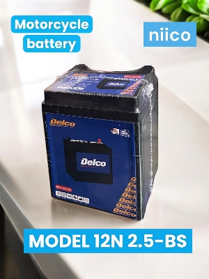 Picture of 12 Volt Hero Honda Non-Self  Motorcycle  Battery Maintenance Free Model-12N2.5-BS (12Volt 2.5Ah)-3 Month Warranty