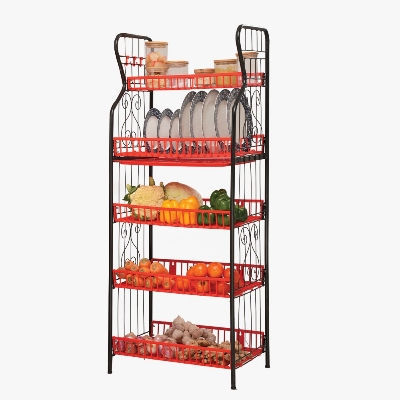 Picture of Imperial Kitchen Rack 5 Step Red