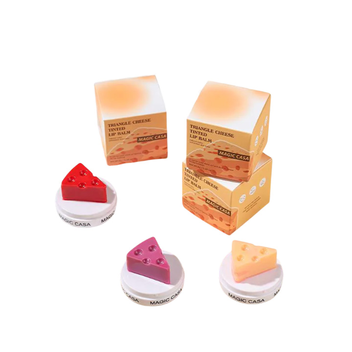 Picture of Magic Casa Triangle Cheese Tainted Lip Balm 8g | Shades 1-3 Available