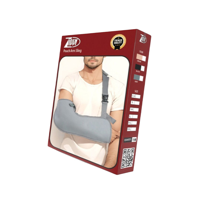 Picture of Zippy Pouch Arm Sling Pack of 1 Arm Sling for Shoulder Injury for Men & Women