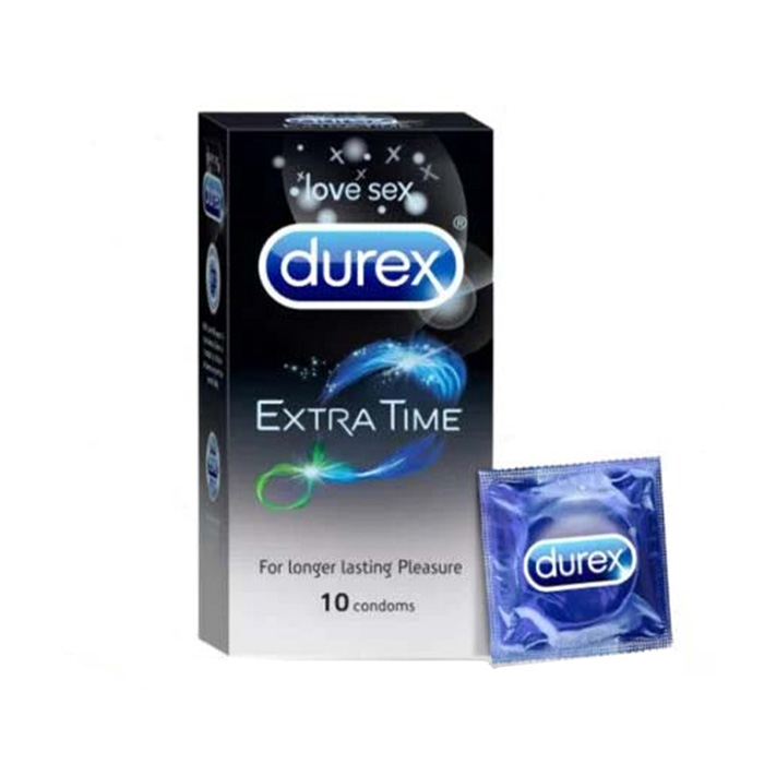 Picture of Durex Extra Time / Extra Dots Condoms - 10 Pcs Pack
