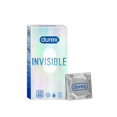 Picture of Durex - Invisible Super Ultra Thin Condom - Large Single Pack - 10pcs