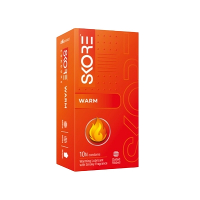 Picture of Skore Condom for Men Notout Climax Delay Condoms Dotted Condoms 10pcs Pack (Made in India)