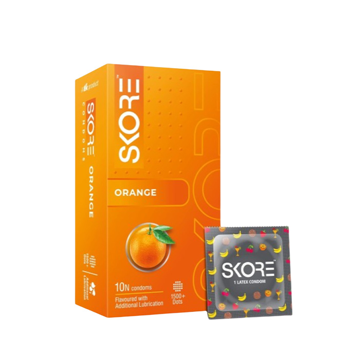 Picture of Skore Condom for Men Notout Climax Delay Condoms Dotted Condoms 10pcs Pack (Made in India)