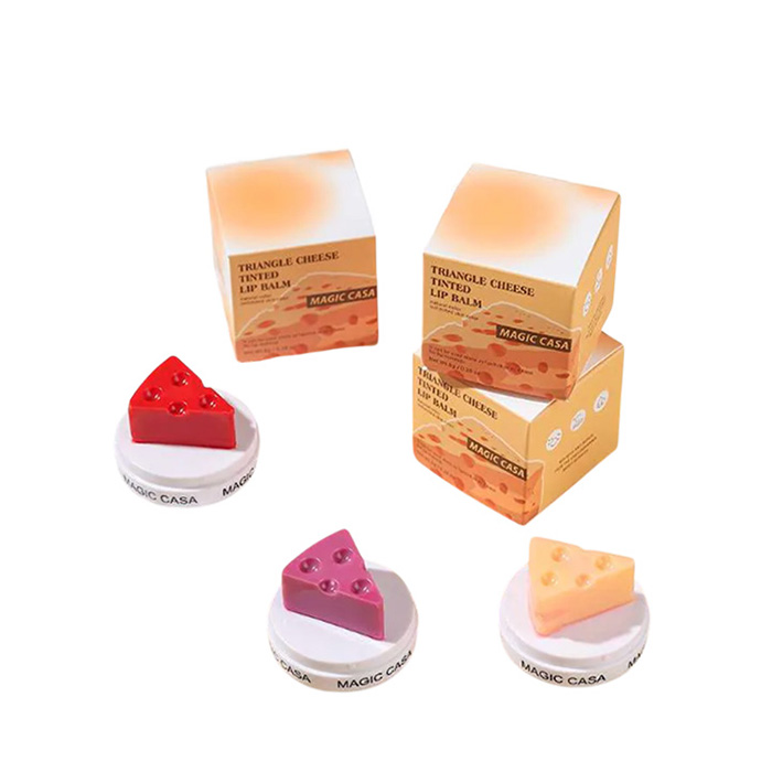 Picture of Magic Casa Triangle Cheese Tainted Lip Balm 8g | Shades 1-3 Available