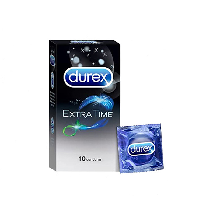 Picture of Durex Condom - Extra Time Condoms For Men 10Pcs Pack (Made In India)