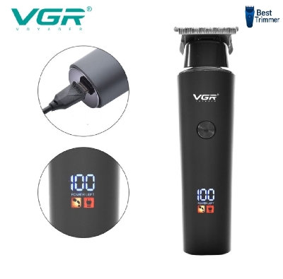 Picture of VGR V-937 Professional Rechargeable Electric Hair Trimmer With Metal Blade 