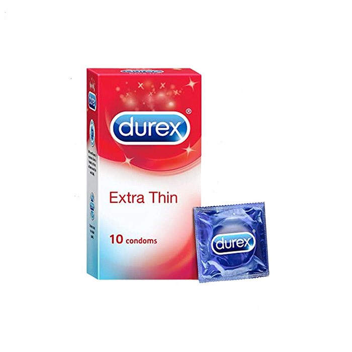 Picture of Durex Condom - Extra Thin Condoms for Men 10pcs Pack (Made in India)
