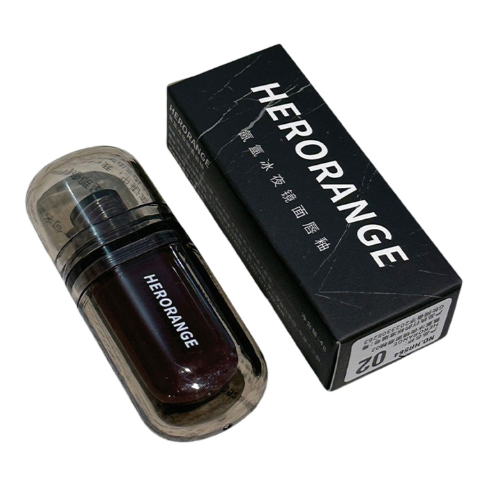 Picture of HERORANGE Ice Night Mirror Lipgloss Lipstick Glaze Lasting Not Easy to Fade Fake Plain Face White Water Light Glass Lip Gloss