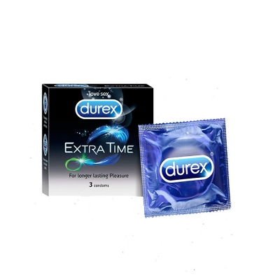 Picture of Durex ExtraTime Condom - Single Pack - 3pcs Condom (Made in India)