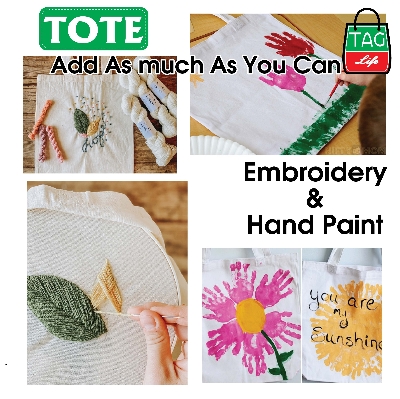 Picture of Canvas Tote Bag/Fashionable Top Handle Bag Off White Color with Zipper for girls For University/College/Trenndy Fashionable Women