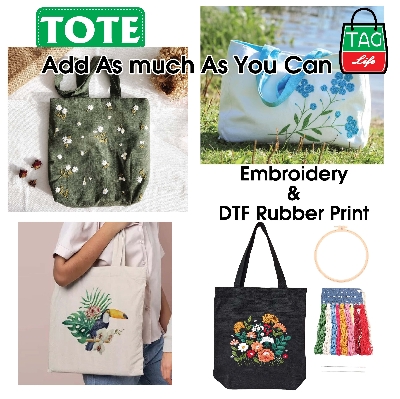 Picture of Canvas Tote Bag/Fashionable Top Handle Bag Off White Color with Zipper for girls For University/College/Trenndy Fashionable Women