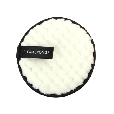 Picture of Lazy Pineapple Shaped Reusable Fiber Make Up Remover Clean Sponge